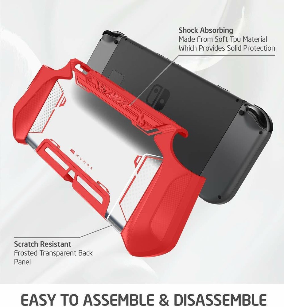Mumba Blade Series Dockable Case Shell Cover For Nintendo Switch Drop Resistance