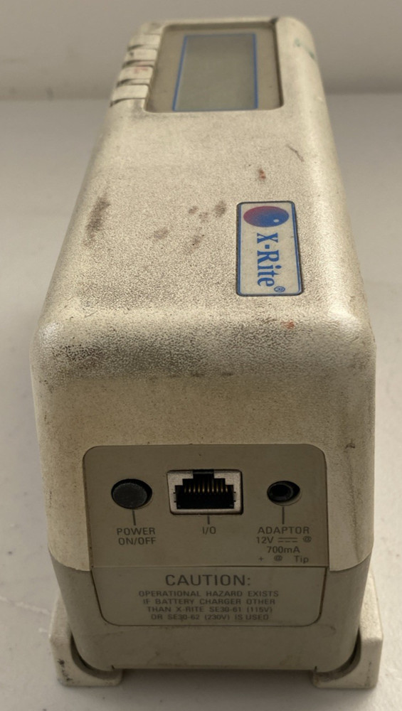 X-RITE SP68 SPECTROPHOTOMETER Used Untested