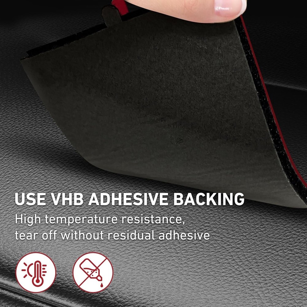 Universal Radar Detector Dashboard Hook Ring Mount Bracket, No-Drill Installation