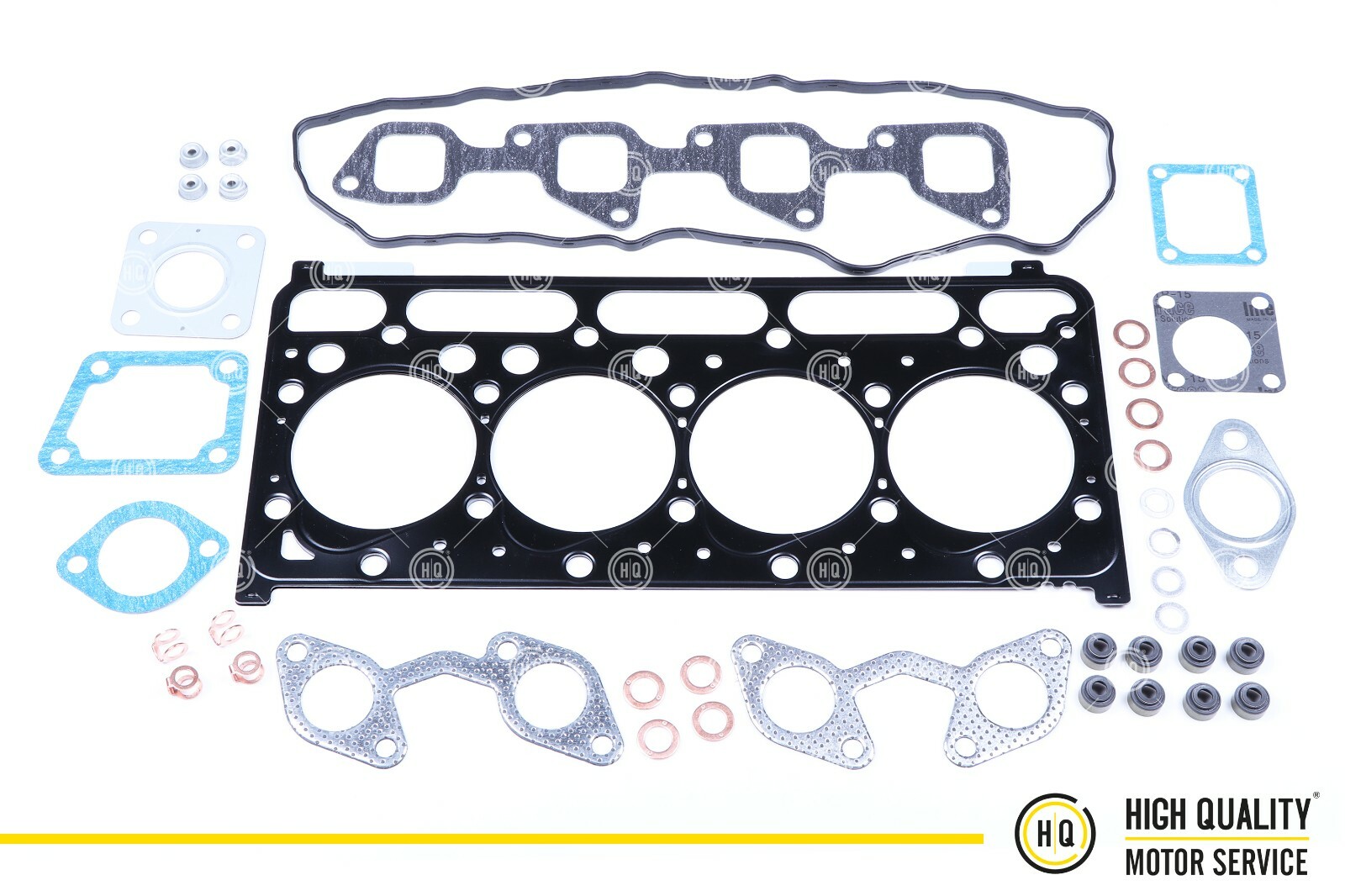 Upper Gasket Set With Metal Head Gasket for Kubota 1G790-03612, V2203, V2403.