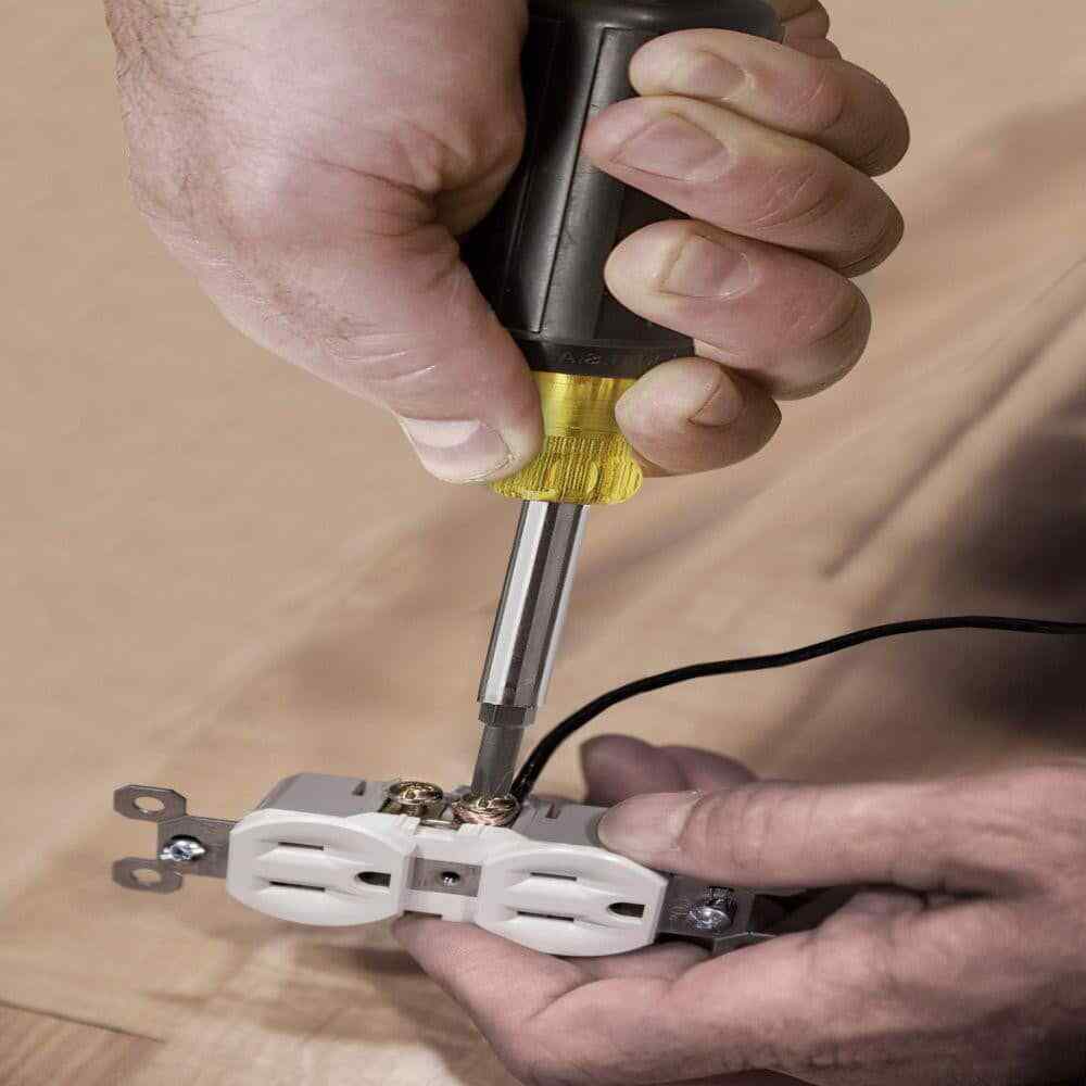 Klein Tools Bit Screwdriver Phillips, Slotted, Torx, Square, 10-in-1