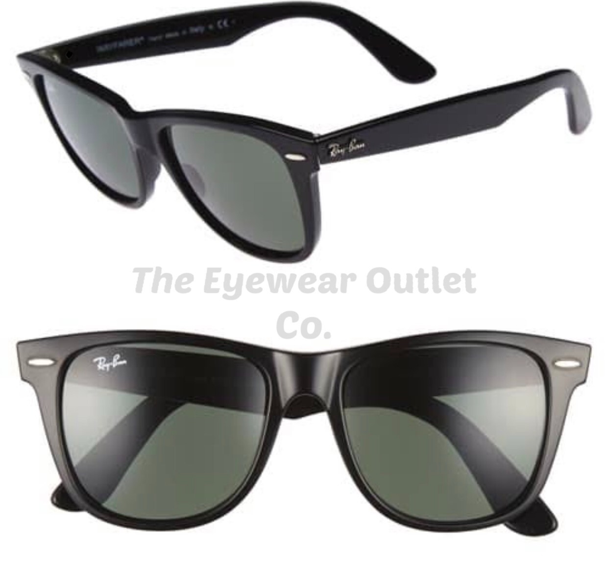 Store Display Rayban Wayfarer Black RB2140 Standard 50mm Large 54mm Men / Women