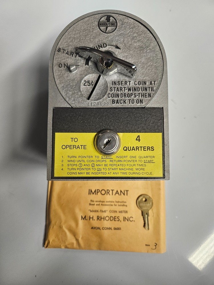 Mark Time Coin Meter  39703