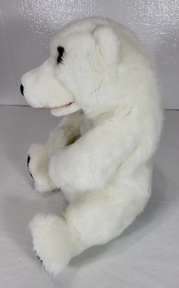 Polar Bear Plush Hand Puppet, Dakin Possibly, 13"