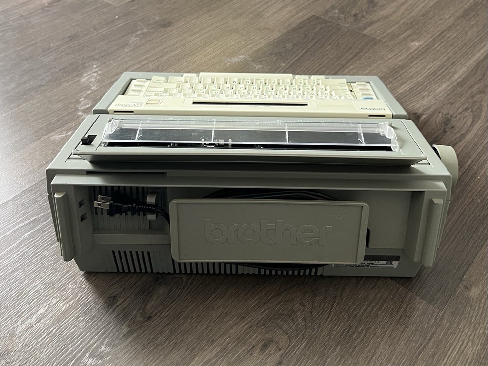 Brother GX-9000 Correctronic Word Processing Typewriter w/ GrammarCheck+ Tested!