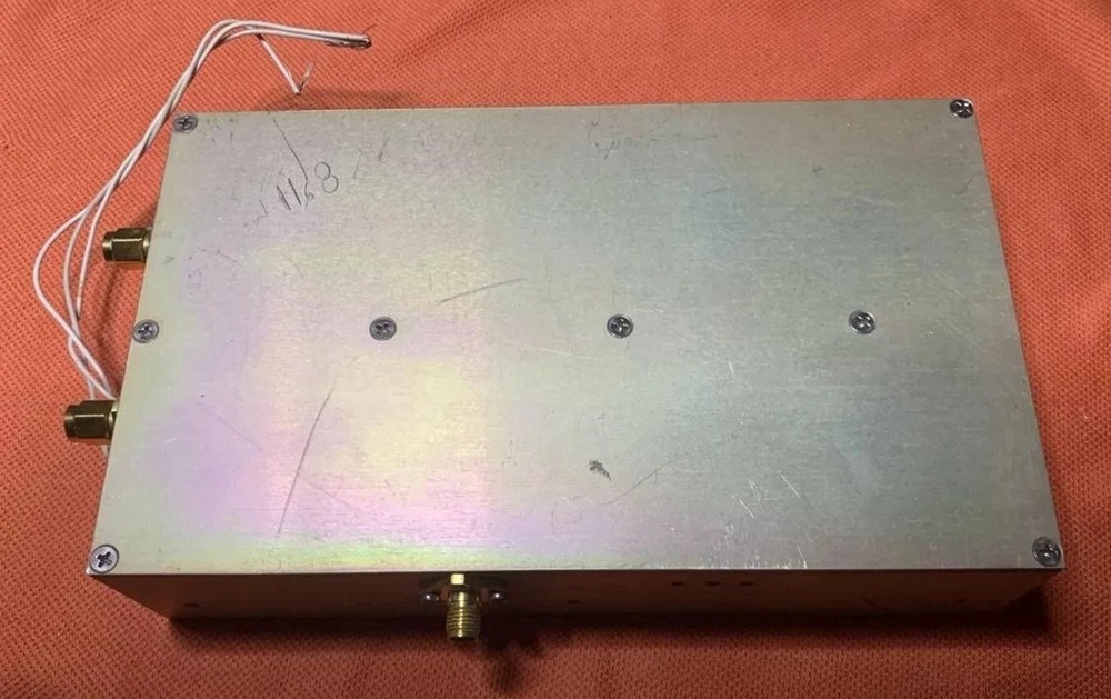 RF POWER MICROWAVE AMPLIFIER 2 Watt 12GHz Gain 50Db TESTED