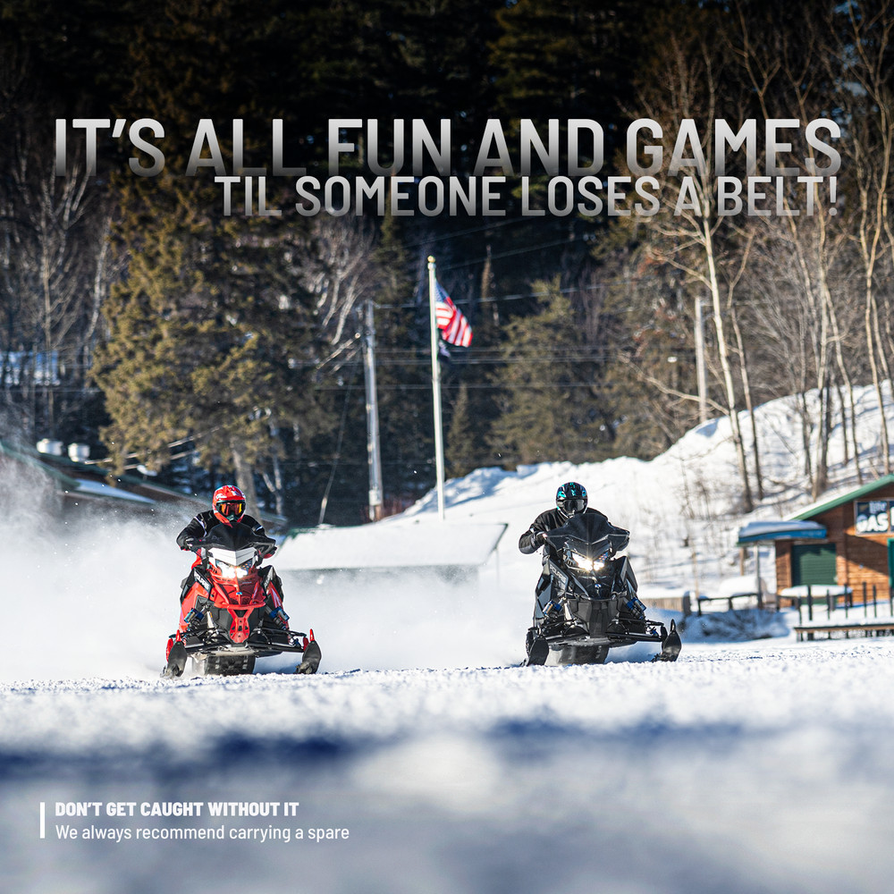 Polaris Performance Drive Belt, for Snowmobile Models, Genuine OEM - 3211070