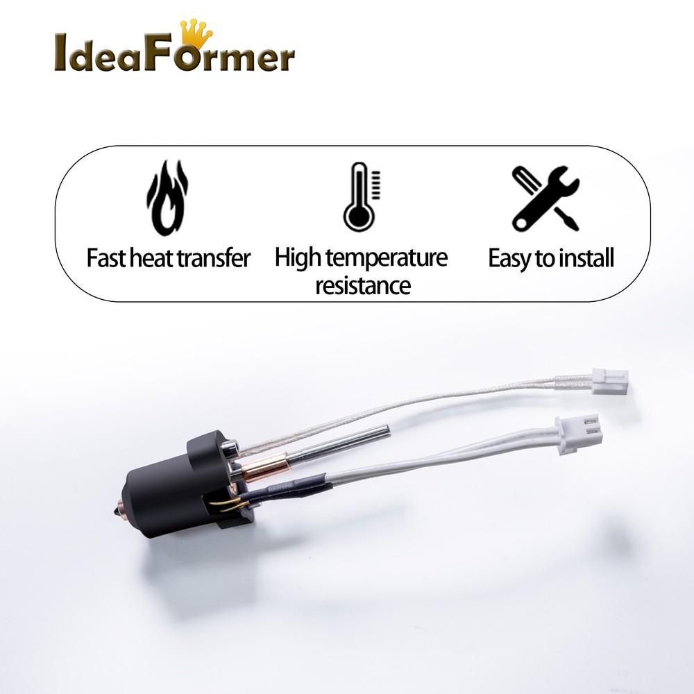 Ideaformer 3D Printer Ceramic Hotend Kit for Creality Ender 3 V3/V3 Plus