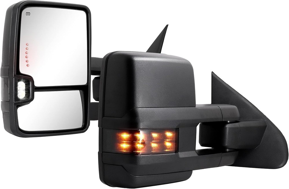 Towing Mirrors Compatible with 2014 2015 2016 2017 2018 Chevy Silverado GMC Sier