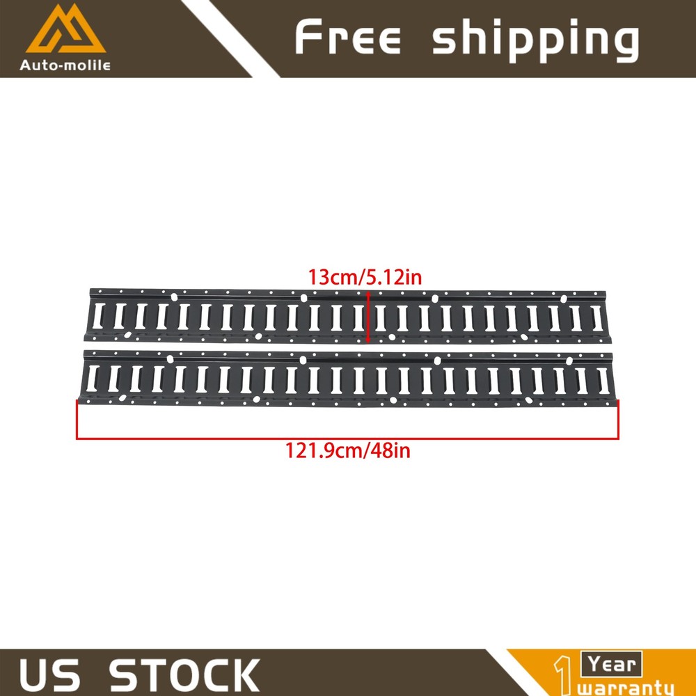 Horizontal Heavy Loads 10 Pack 4'E Track Tie Down Enclosed Trailer For Trucks