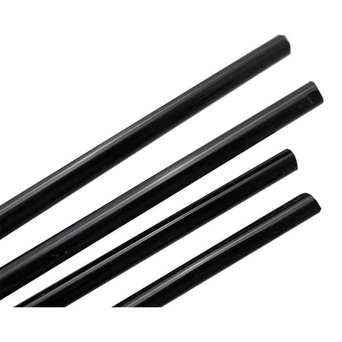 Oceanside Glass Rods Black Opal 96coe 1lb.Bundle