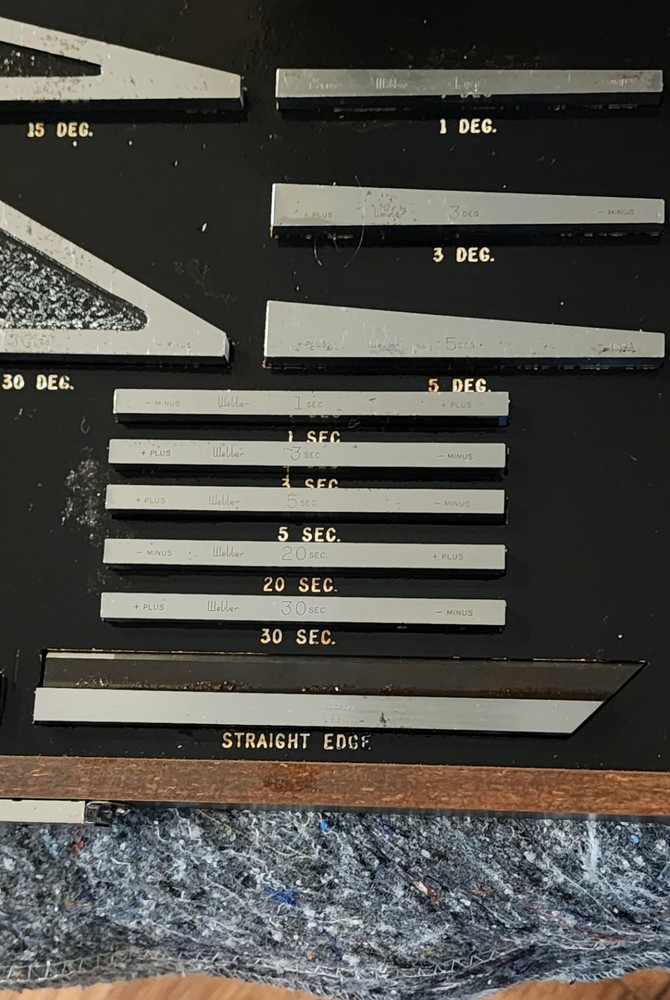 Starrett Weber Angle Block Set Model AG18TR
