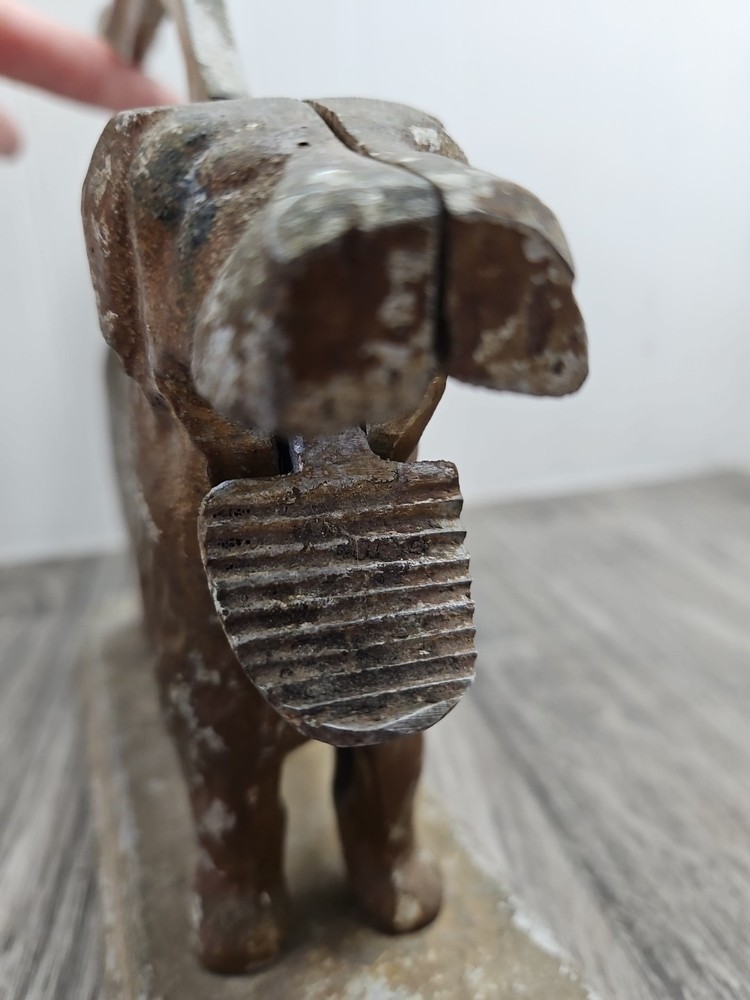 Metal Dog Nutcracker Estate Find