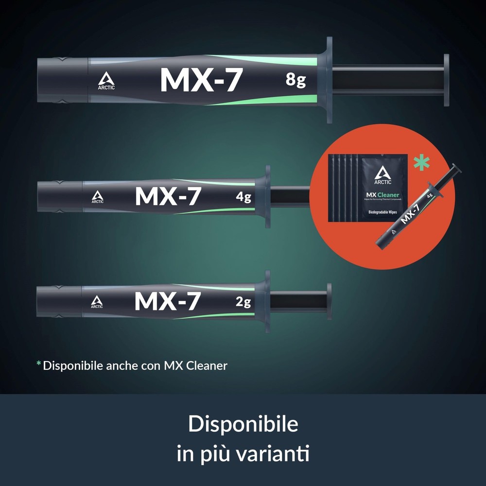 ARCTIC MX-7 (8 g) - Ultimate Performance Thermal Paste for CPUs, Consoles,...