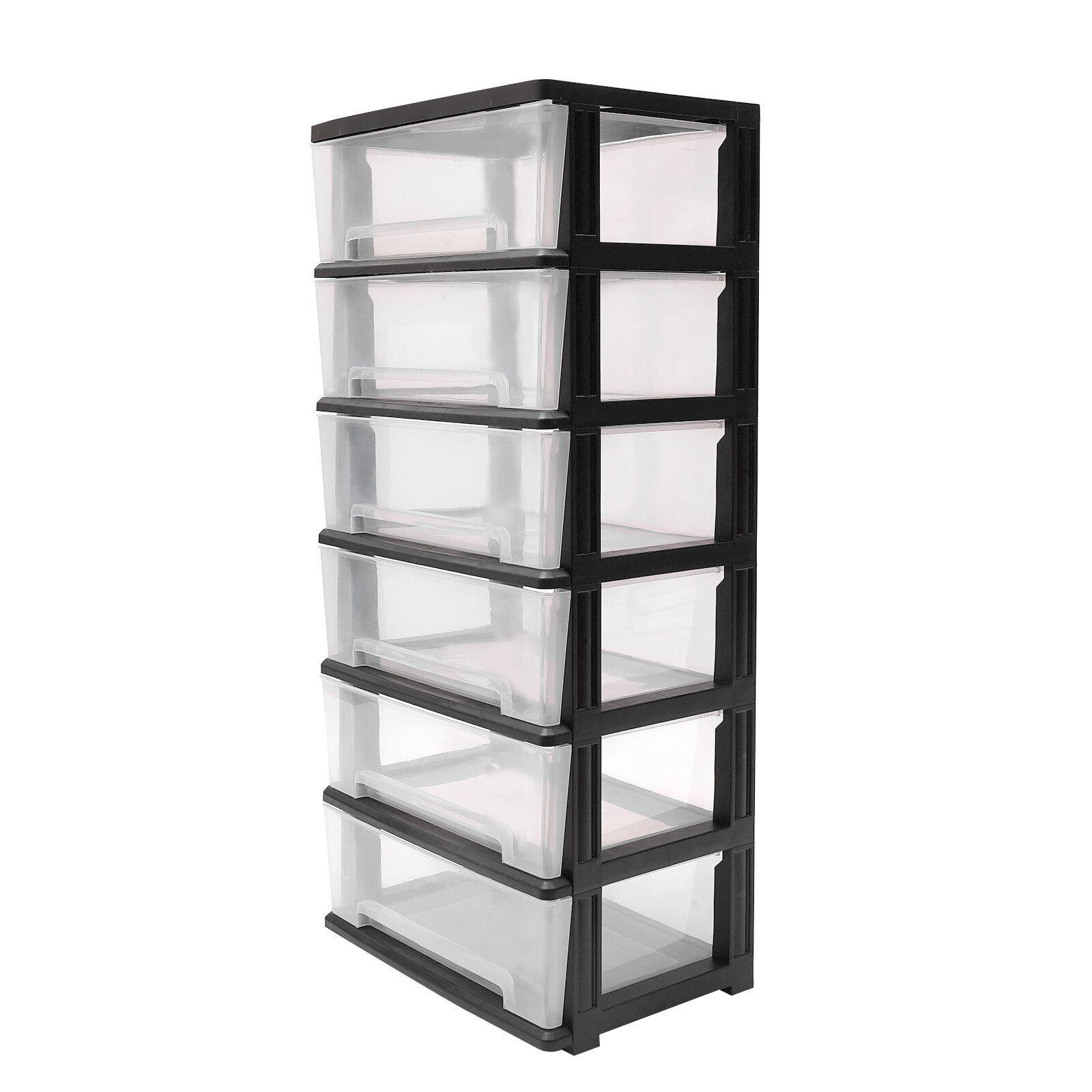 Drawer Cart Wide Tower 6-Drawer Dorm Storage Rolling Organizer For Office USA