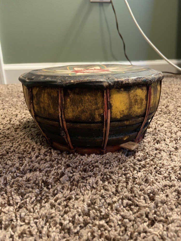Handmade Vintage Hand Drums 7.5”