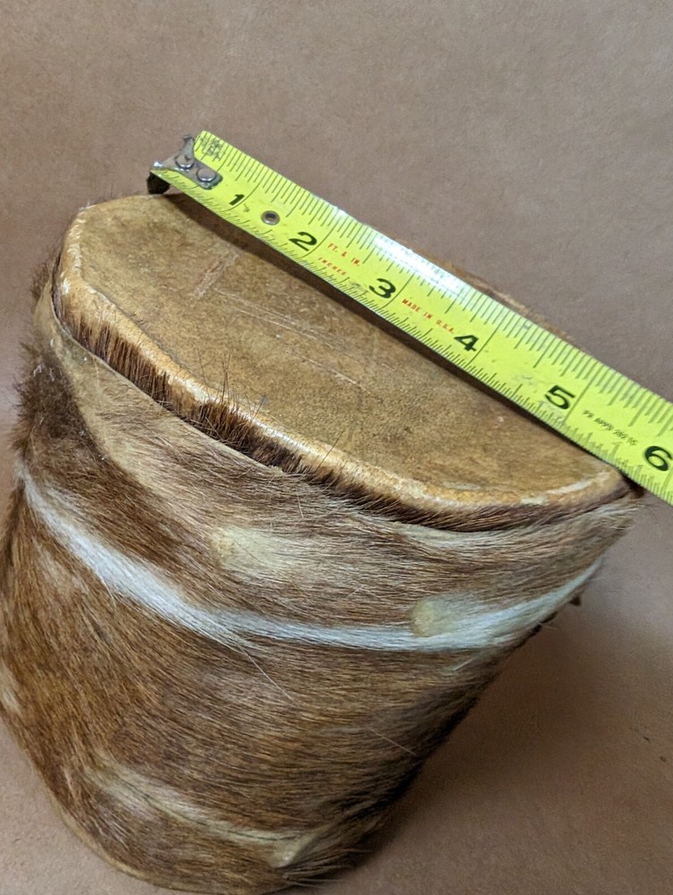 Vintage Double-Sided Handmade Animal Raw Hide Drum Tom Tom