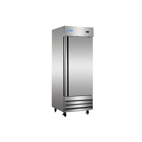 Norpole NP1F 29.00'' One Section Solid Door Reach-In Freezer, Bottom Mounted