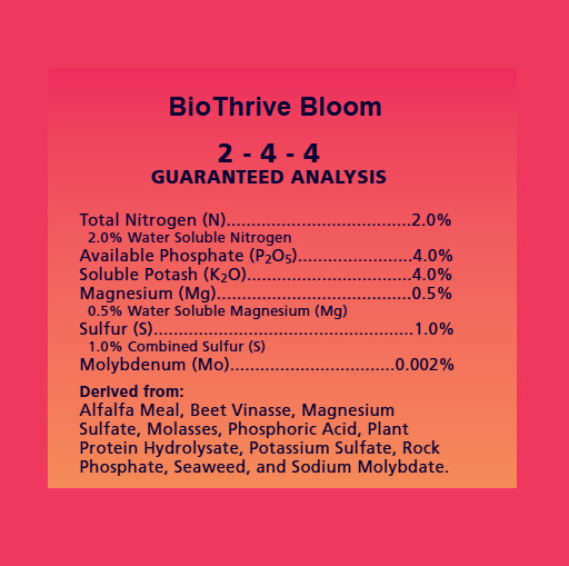 General Organics Bundle BioThrive Grow + Bloom + CaMg+ - Quart