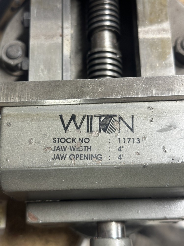Wilton 4" Super Precision Self Centering Machine Vise Swivel Base Machinist Tool