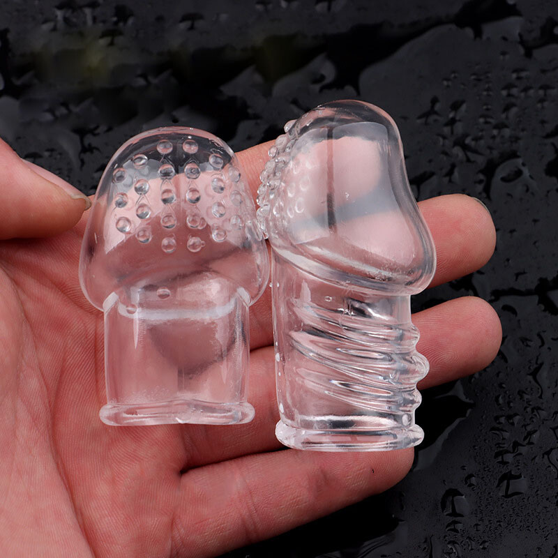 Penis-Extender-Enlarger-Sleeve-Reusable-Glans-Condom-Delay-Ejaculation-for Men