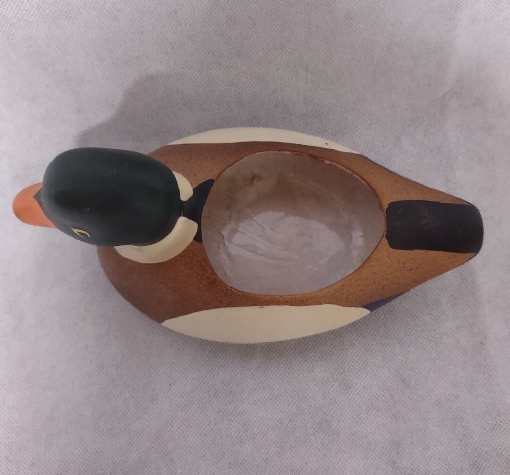 Lipco Mallard Duck Planter Ceramic