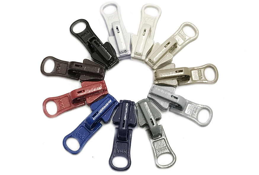 3 Pulls YKK Kit #5 Molded Reversible Fancy Pulls Vislon slider