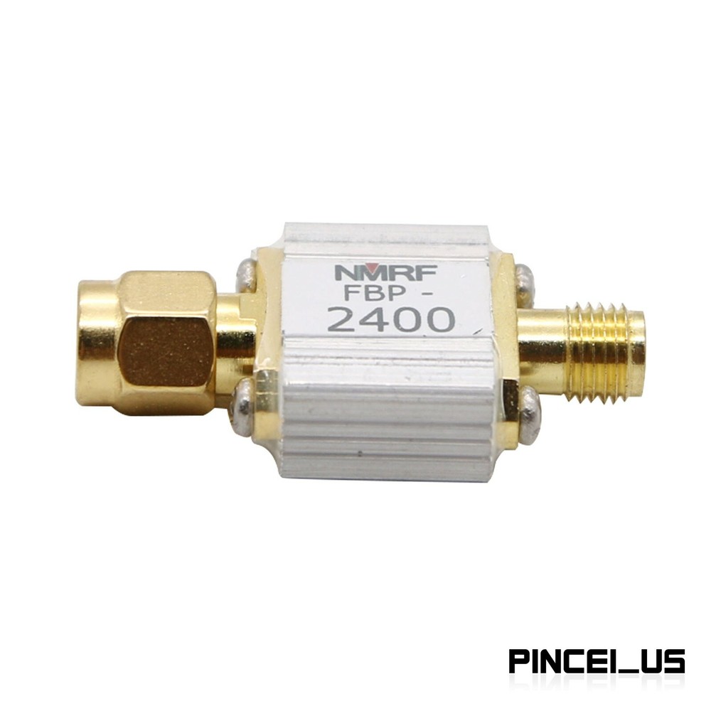 2.4G RF Bandpass Filter SMA Interface fr WiFi Bluetooth Zigbee Anti-Interference