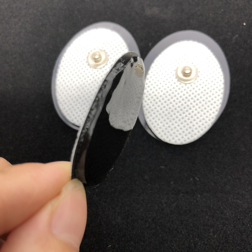 20pcs Tens Unit Small Electrode Pads Snap on Pad Replacement for Pulse Massagers