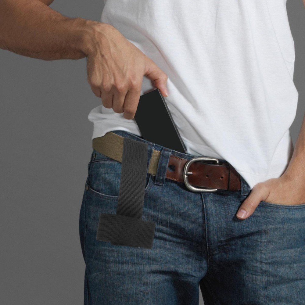 Flashlight Carrying Case: Torch Belt Clip Holder with Adjustable Strap Storage
