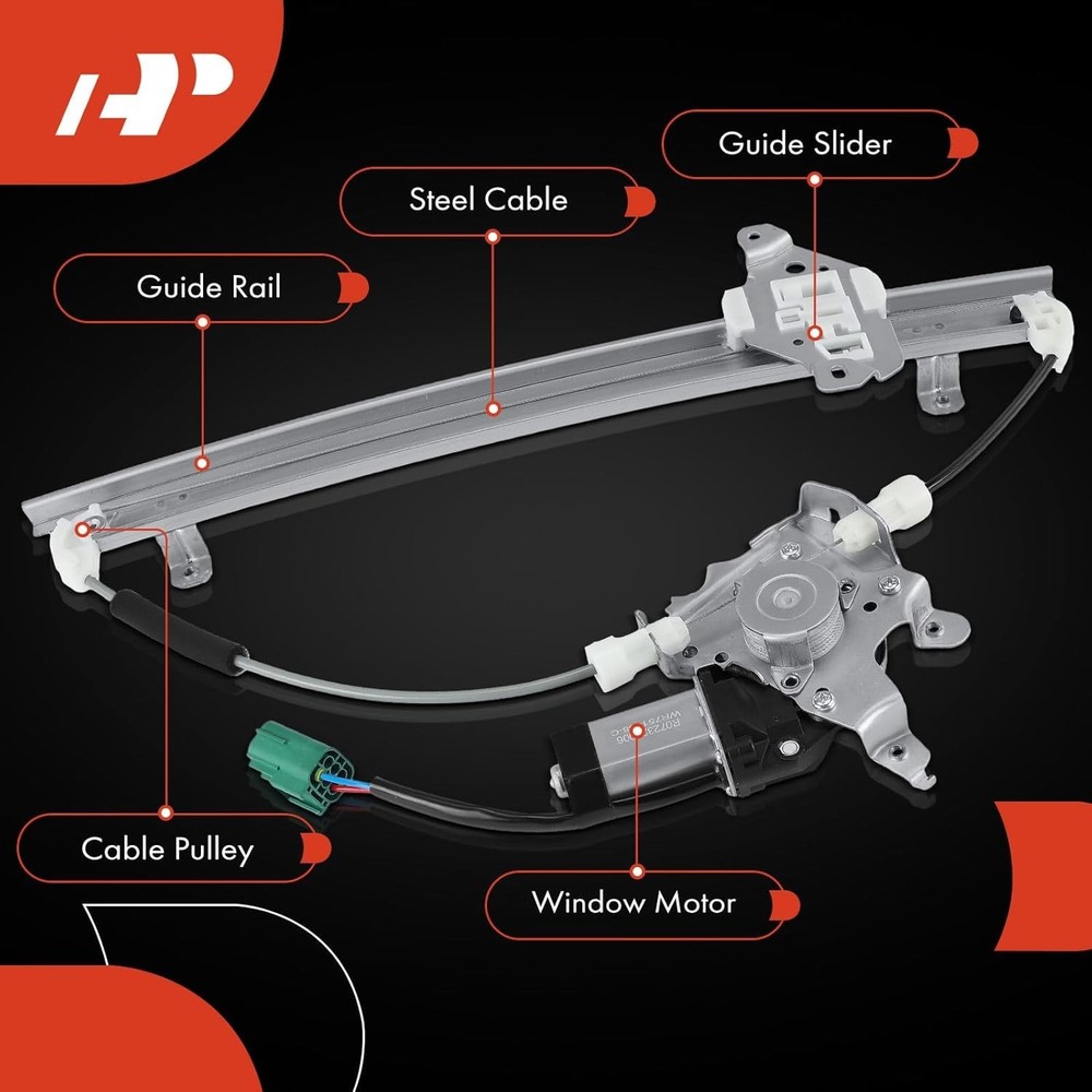 Power Window Regulator with Motor Compatible with Nissan Front Driver Side