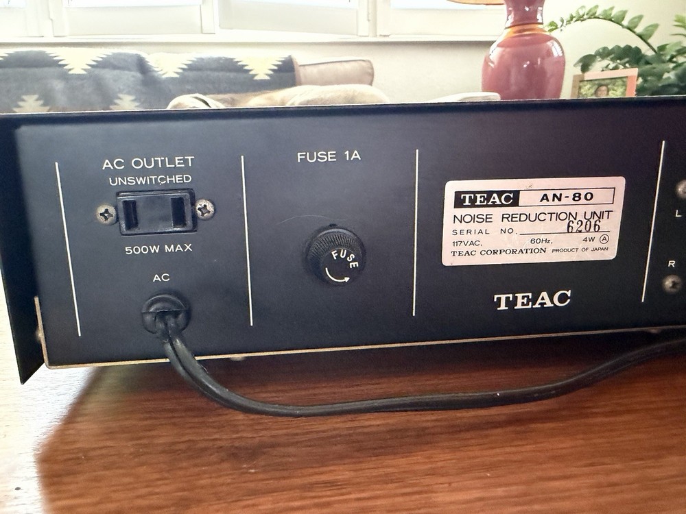 TEAC AN-80 NOISE REDUCTION UNIT