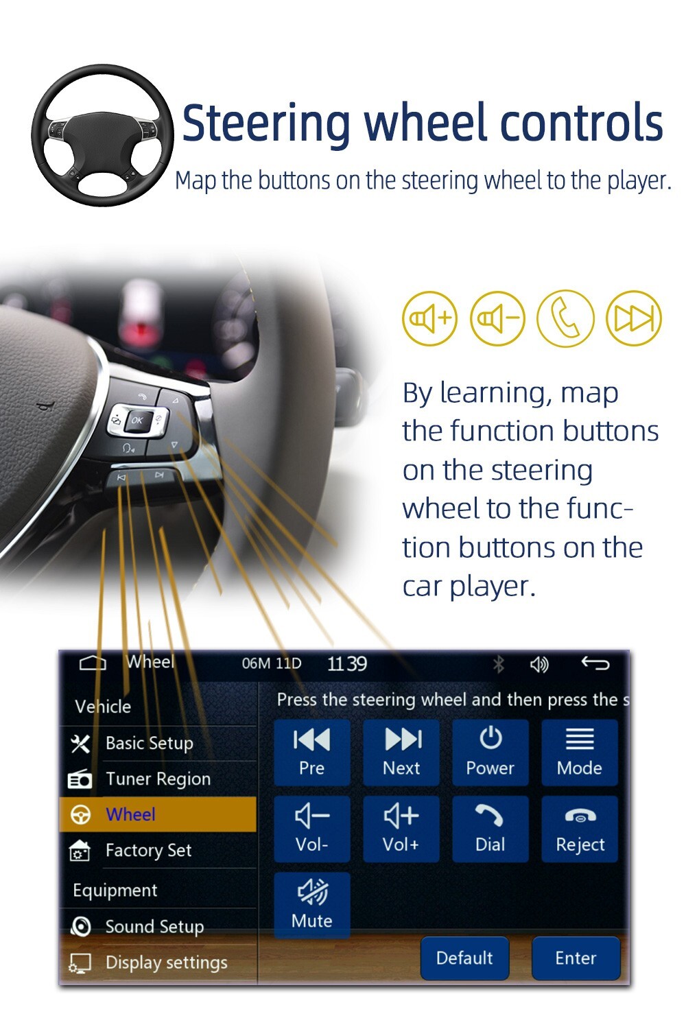 Single Din Car Stereo Radio Bluetooth MP5 Player For Apple Carplay Android Auto