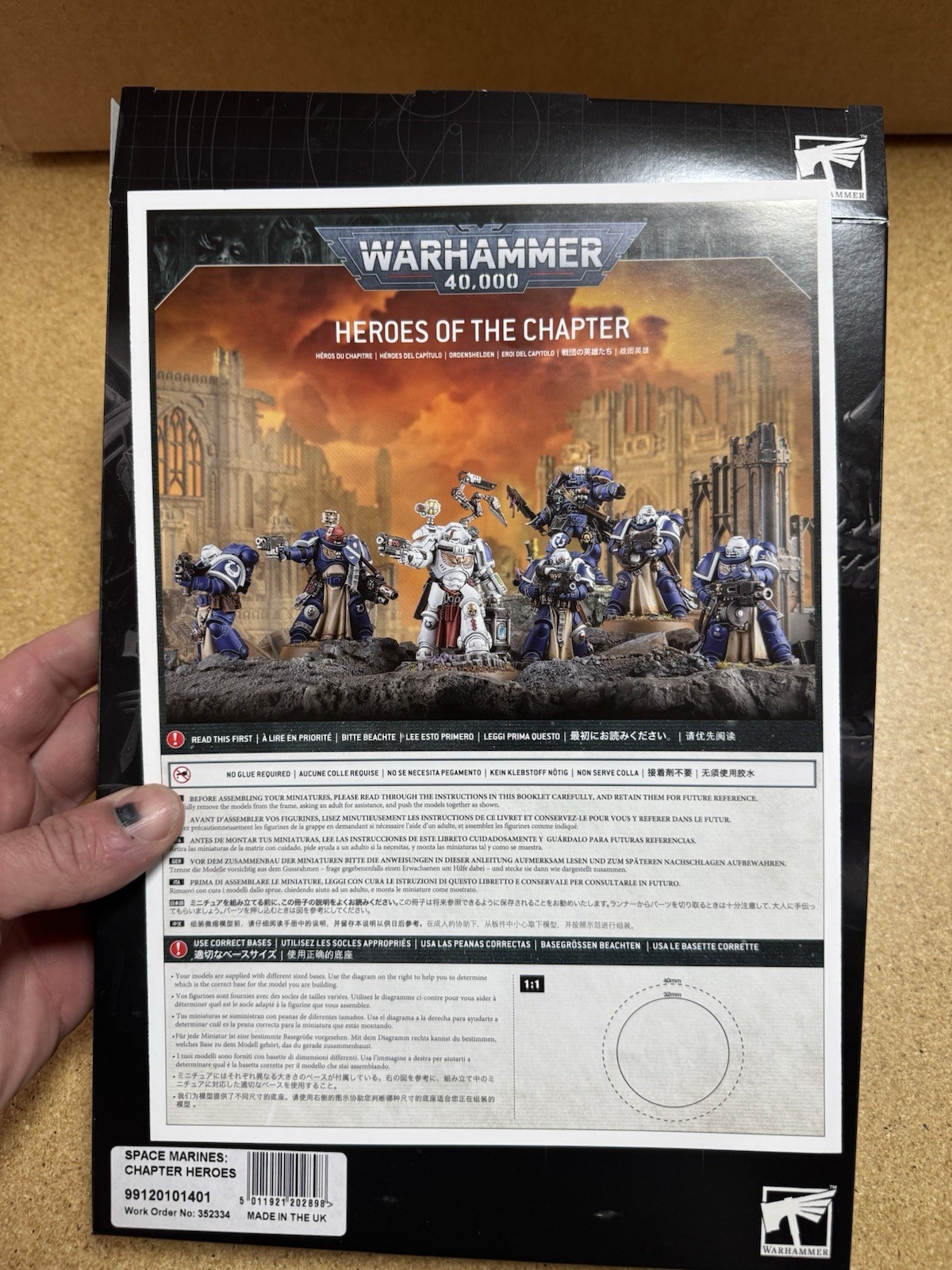 Warhammer 40k - SPACE MARINES - HEROES OF THE CHAPTER - BRAND NEW