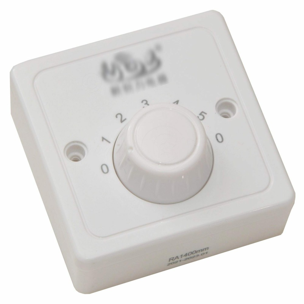 Adjust 5 Gears Capacitive Vintage Ceiling Fan Wall Mount Speed Controller Switch