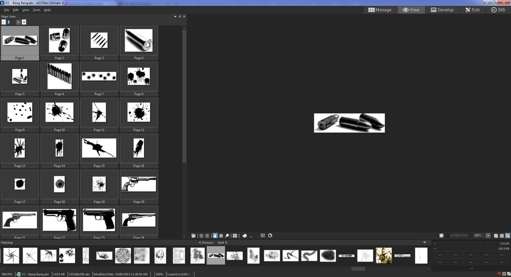 700+ Various Photoshop Brushes