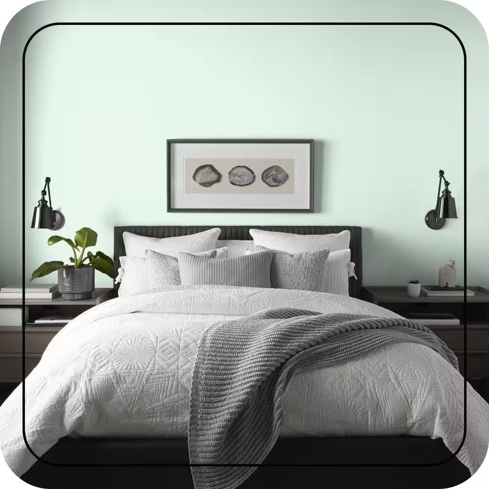 5 Gal. #470A-1 Window Pane Extra Durable Flat Interior Paint & Primer