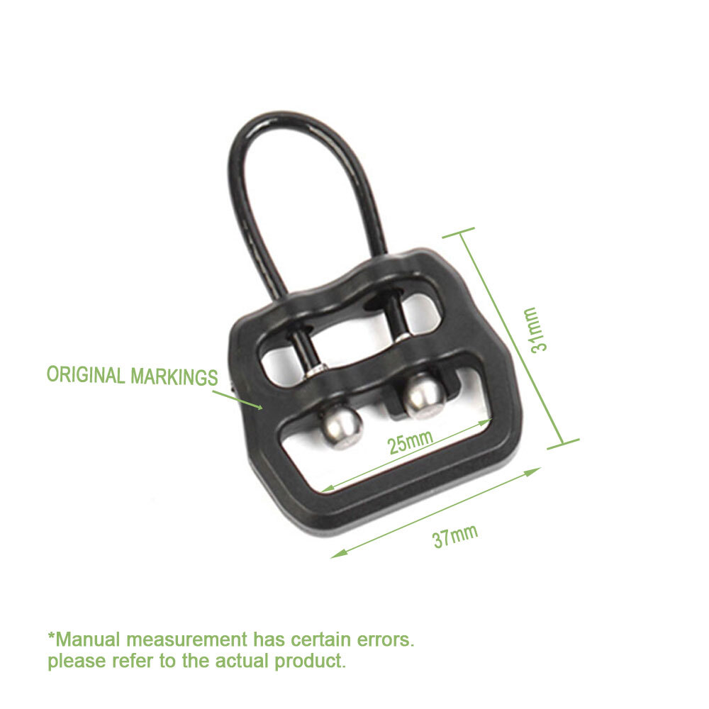 Universal Rifle Sling Wire Loop Quick-detach Connection - QD Buckle 1" Adapter