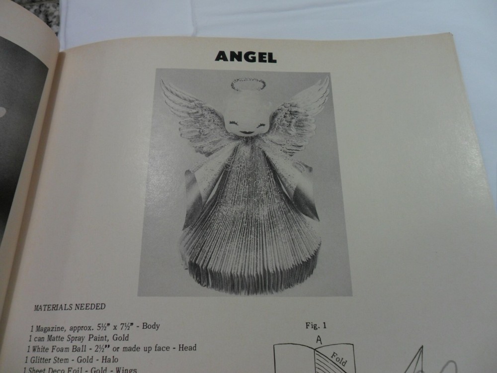 Vintage More Folded Magazine Projects - Craft Instruction Paperback