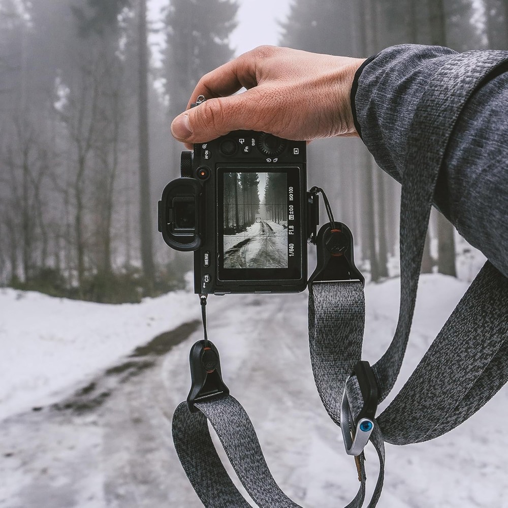 Slide Lite Camera Strap, Ash, Configurable as a Sling, Neck or Shoulder Strap...