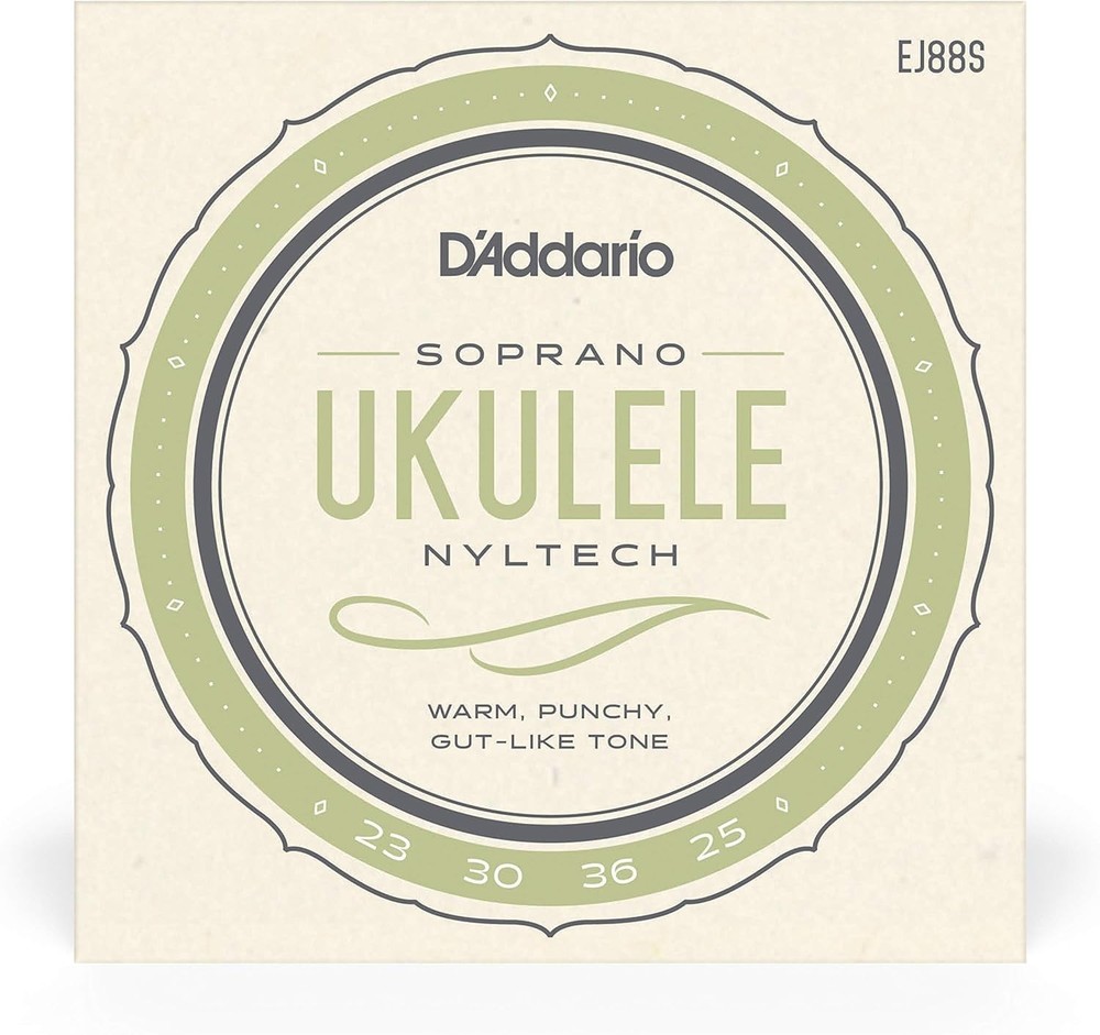 Nyltech Soprano Ukulele Strings Set - Bright Tone, Natural Warmth, Made in USA