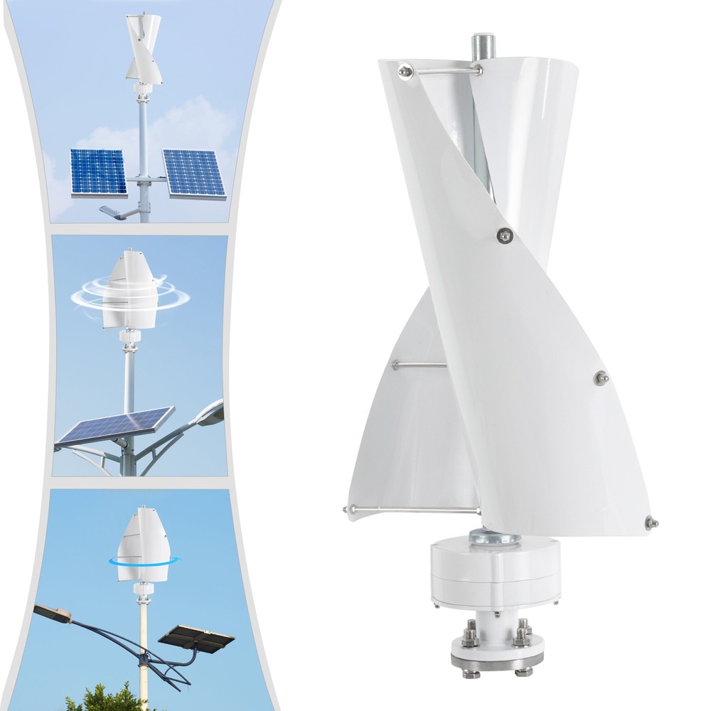 Vertical Axis Wind Turbine Generator w/Controller, Wind Turbine Wind Turbine