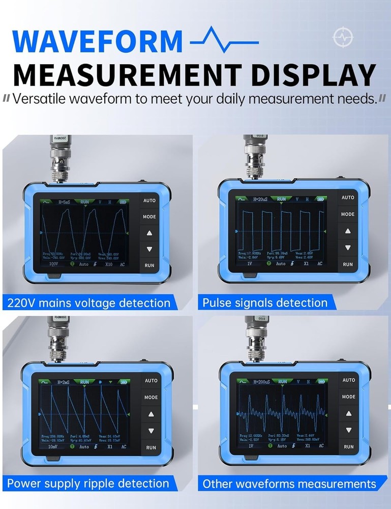Portable Automotive Oscilloscope with Trigger Function