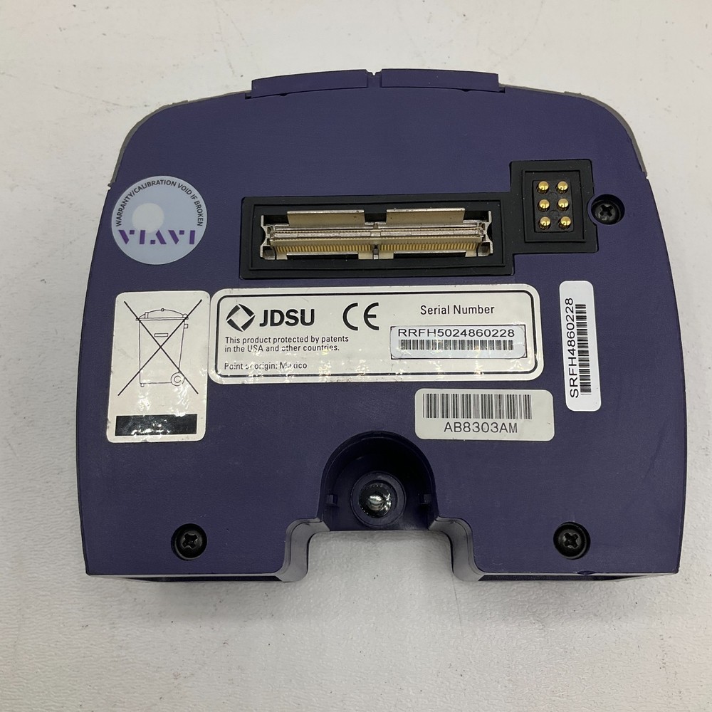 JDSU HST-3000C Handheld Services Tester with Ethernet Cords