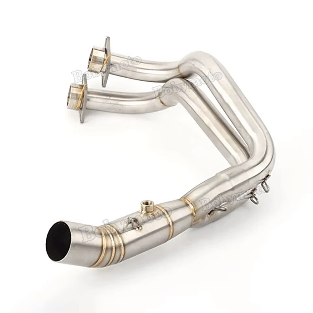 Full System Exhaust Muffler Header Tips Pipe Fits Yamaha MT-07 YZF R7 2014-2025