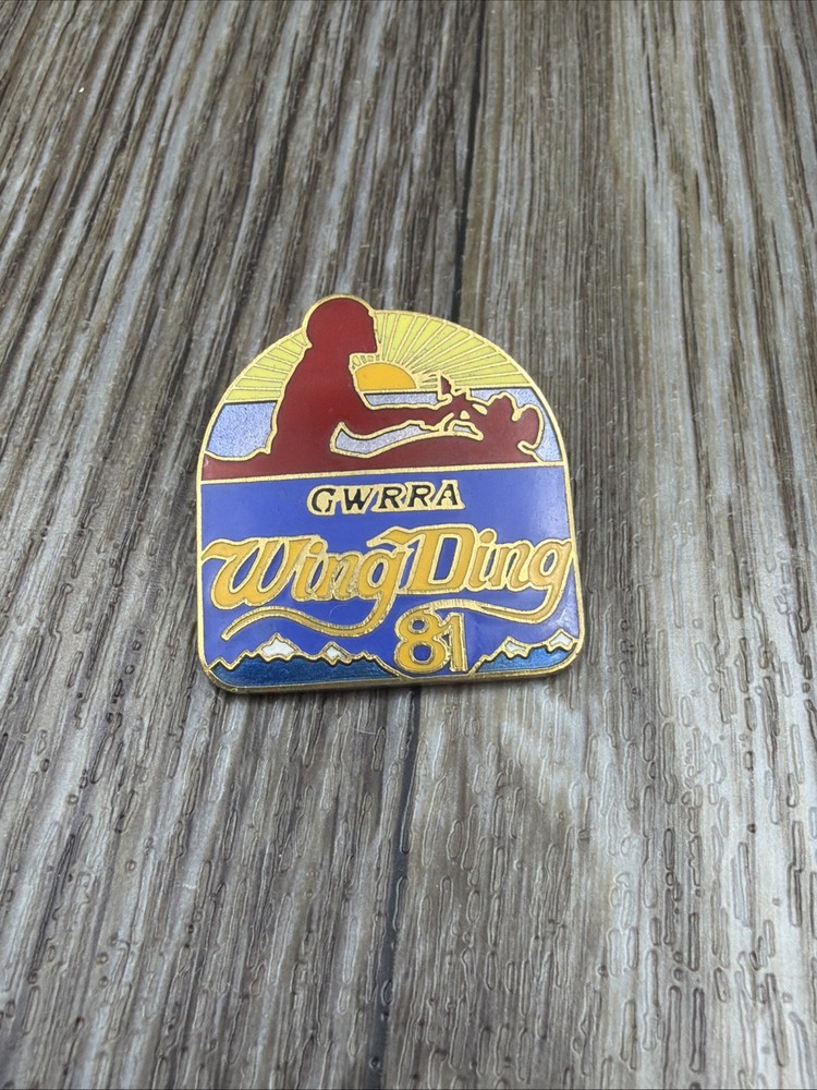 GWRRA Member Wing Ding 1981 Pin