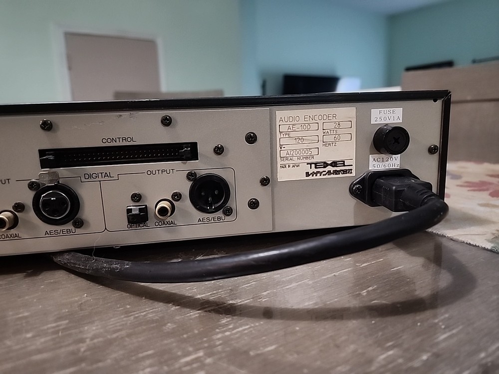 Rare Aplix Texel AE-100 Digital Attenuator UNTESTED