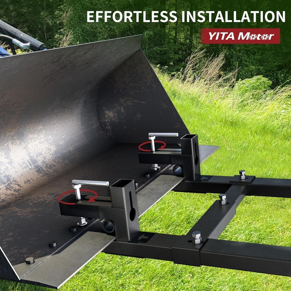 Adjustable Stabilizer Bar Pallet Forks-