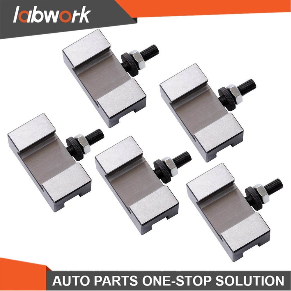Labwork AXA 250-102XL 5pc Set 5/8" XL Lathe Tool Post Holders Multi-Process