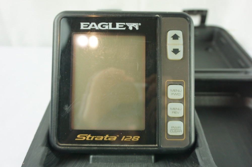 Eagle Strata View 128 Plus Fish Finder Head Unit + Case